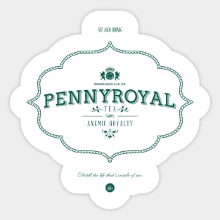 Pennyroyal Tea Sticker